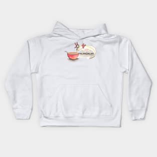 X is for Axolotl (kind of) Kids Hoodie